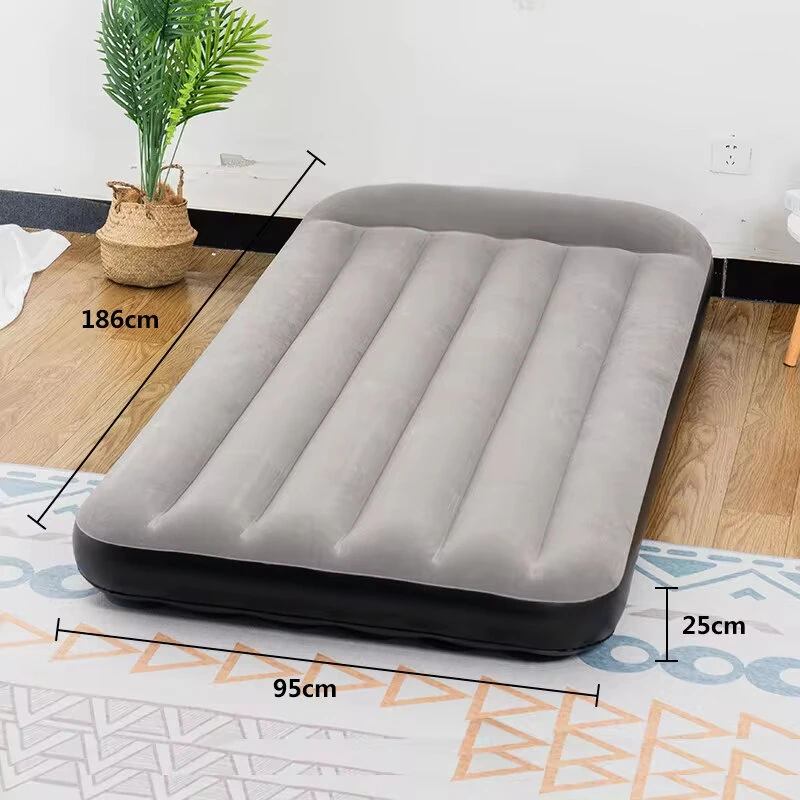 (image for) IPRee Air Cushion Inflatable Mattress Camping Air Cushion Bed With Built-In Pillow Foldable Storage Suitable For Home, Camping, SUV, Truck Tent