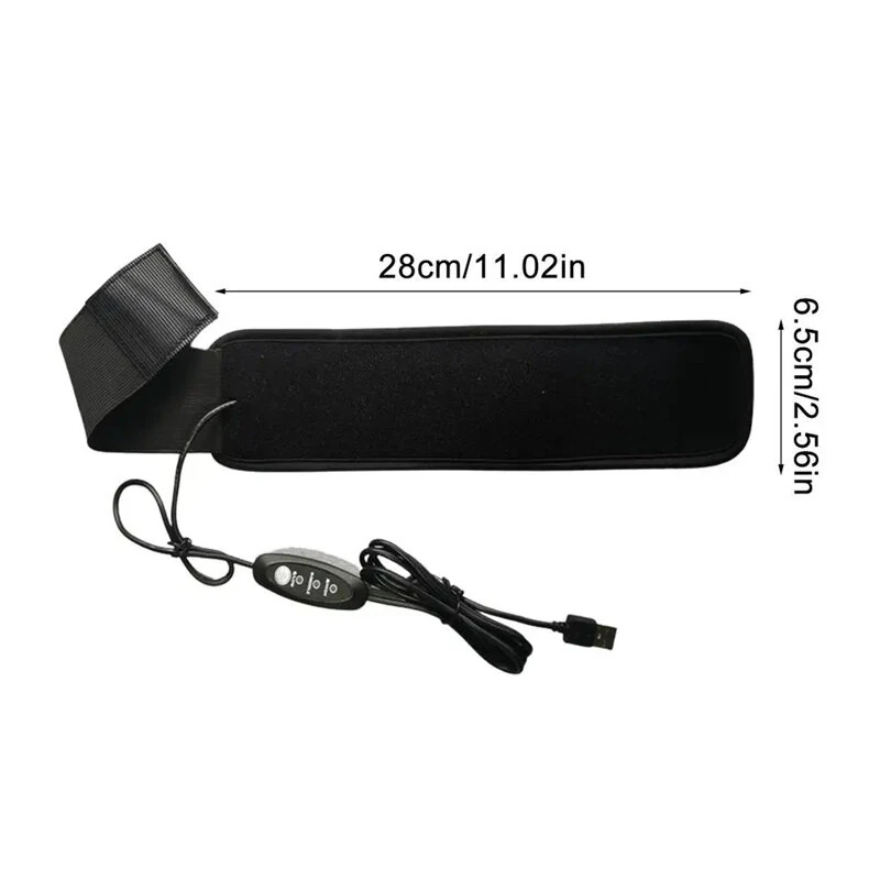 (image for) IPRee USB Lens Heater Warmer Strip with 3 Heat Settings Temperature Regulator for Camera Lens Dew Removing, Lens Heater for Outdoor Telescope Eyepieces Protection